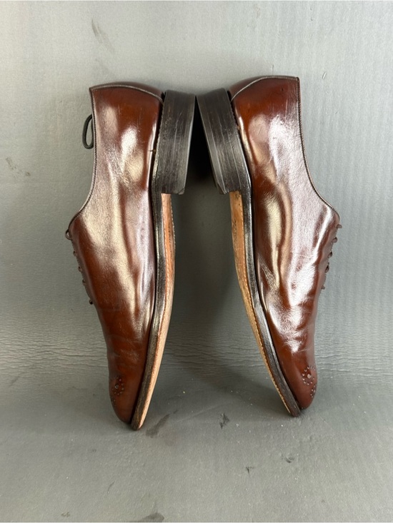 Allen Edmonds vintage Berkley brown leather Oxford shoes men’s size 9D main image 4